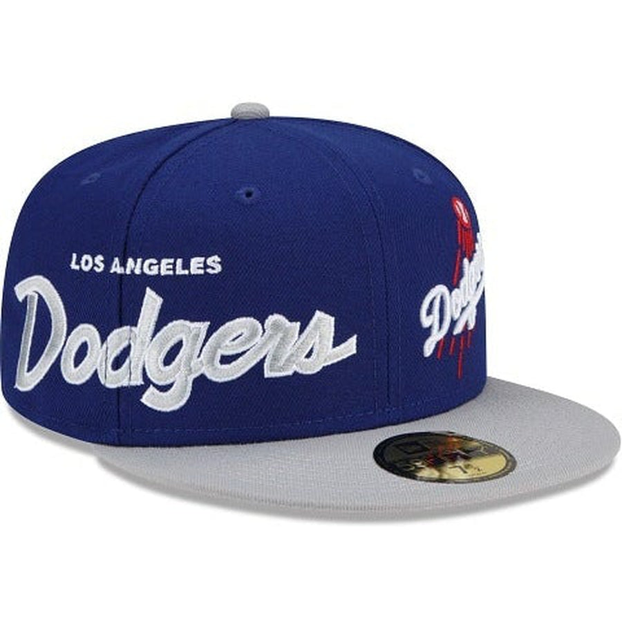 New Era Los Angeles Dodgers Double Logo 2022 59FIFTY Fitted Hat