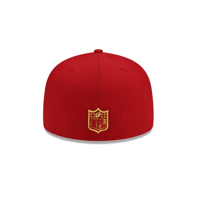 New Era Arizona Cardinals Gold Classic 59fifty Fitted Hat