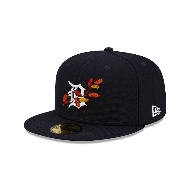 New Era Detroit Tigers Leafy Front 59Fifty Fitted Hat