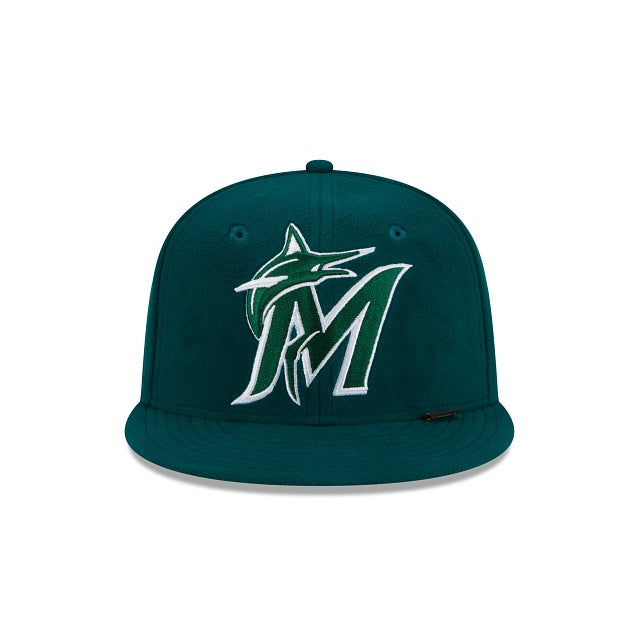 New Era Miami Marlins Polartec Wind Pro 59fifty Fitted Hat