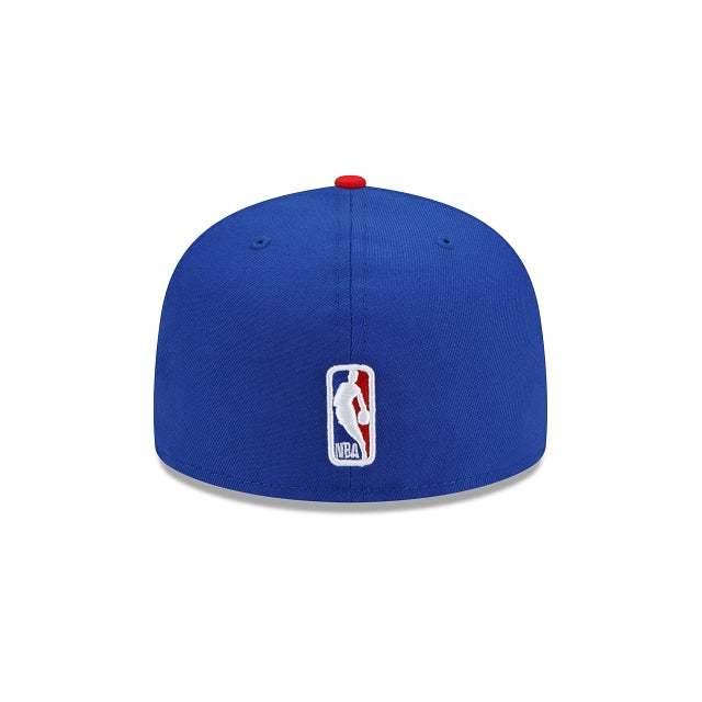 New Era Philadelphia 76ers Two-Tone Hoops 59fifty Fitted Hat