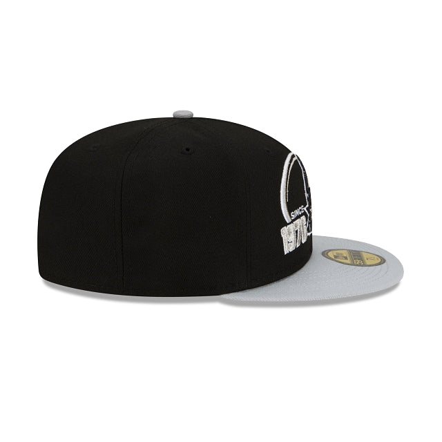 New Era San Antonio Spurs Two-Tone Hoops 59fifty Fitted Hat