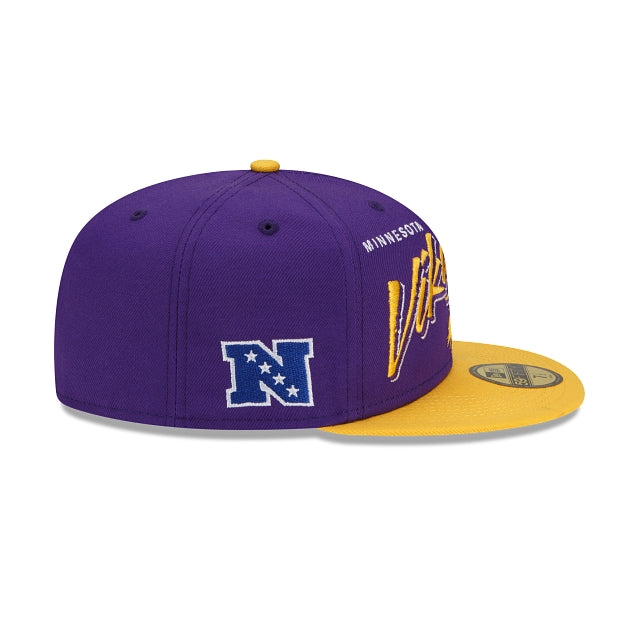 New Era Minnesota Vikings Helmet 59fifty Fitted Hat