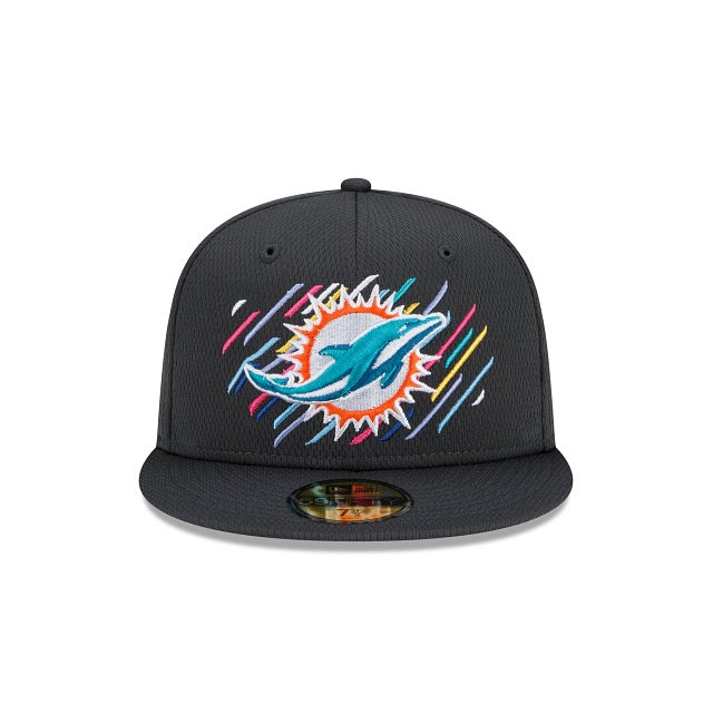 New Era Miami Dolphins Crucial Catch 2021 59FIFTY Fitted Hat