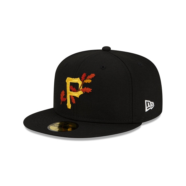 New Era Pittsburgh Pirates Leafy Front 59Fifty Fitted Hat
