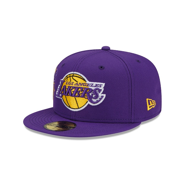 New Era Los Angeles Lakers Back Half 2022 59FIFTY Fitted Hat