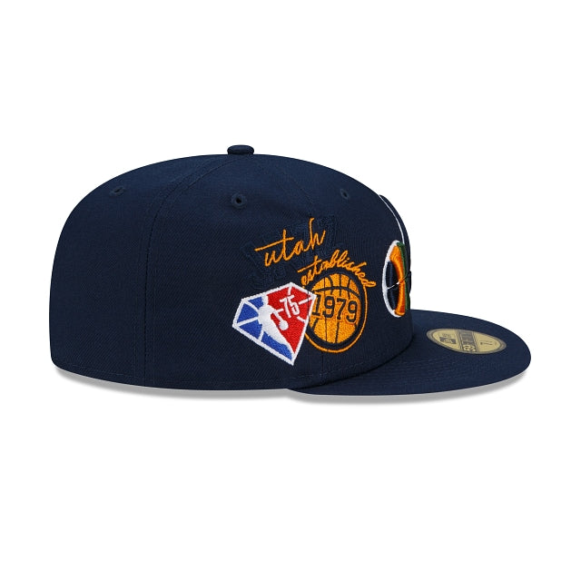 New Era Utah Jazz Back Half 2022 59FIFTY Fitted Hat