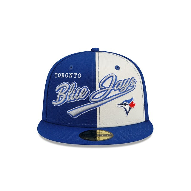 New Era Toronto Blue Jays Split Front 59fifty Fitted Hat