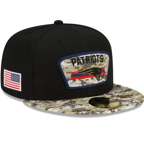 New Era New England Patriots Salute To Service 2021 59FIFTY Fitted Hat
