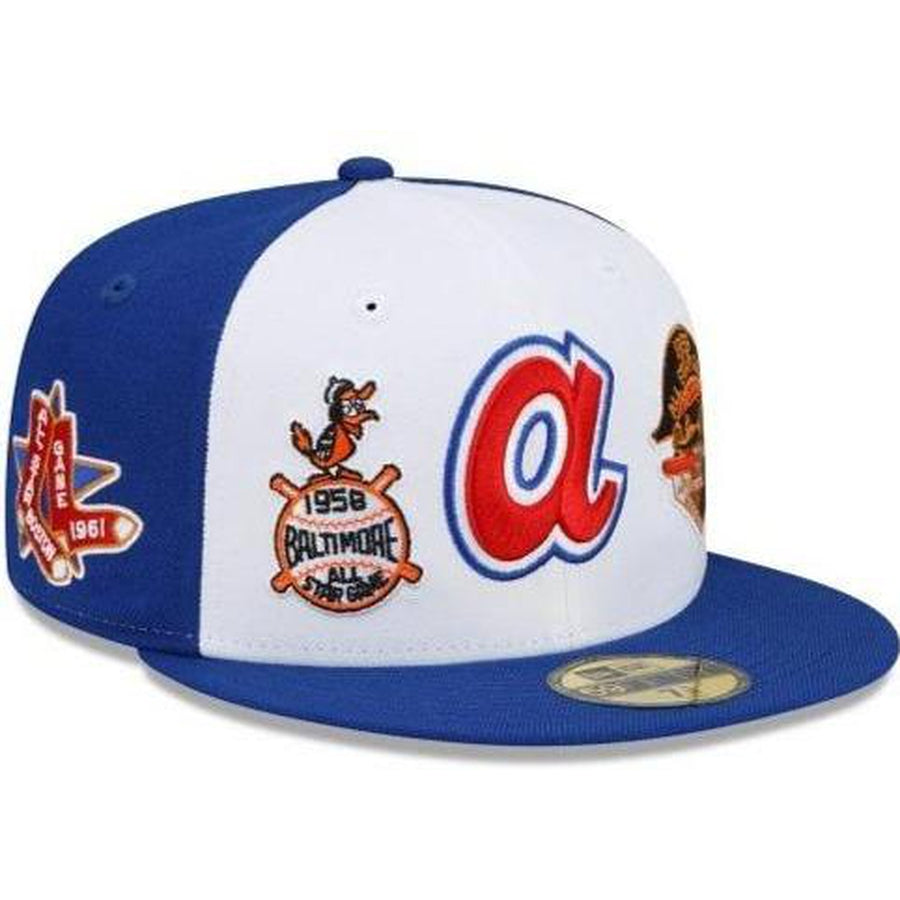 New Era Wish X Atlanta Braves Light Royal 59FIFTY Fitted Hat