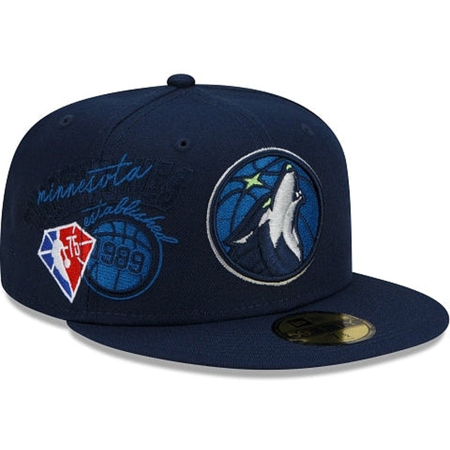 New Era Minnesota Timberwolves Back Half 2022 59FIFTY Fitted Hat