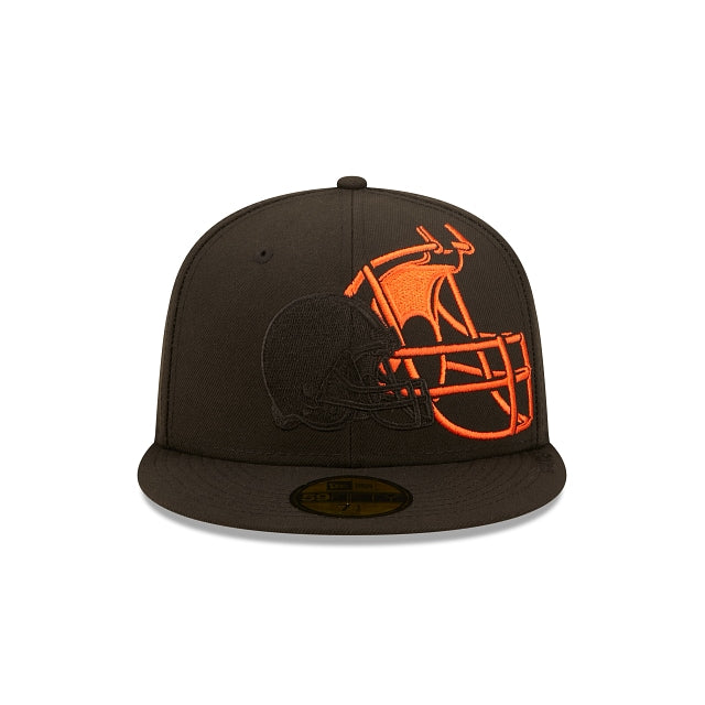 New Era Cleveland Browns Logo Feature 2022 59FIFTY  Fitted Hat