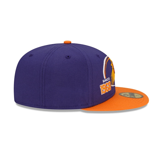 New Era Phoenix Suns Two-Tone Hoops 59fifty Fitted Hat