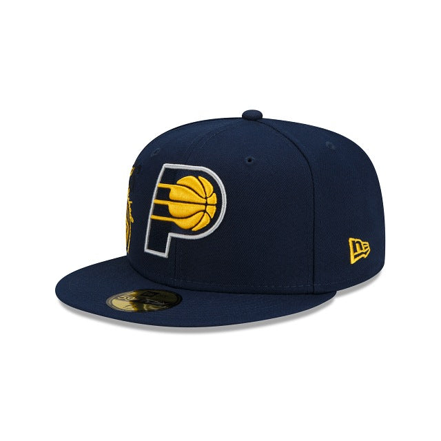 New Era Indiana Pacers Back Half 2022 59FIFTY Fitted Hat