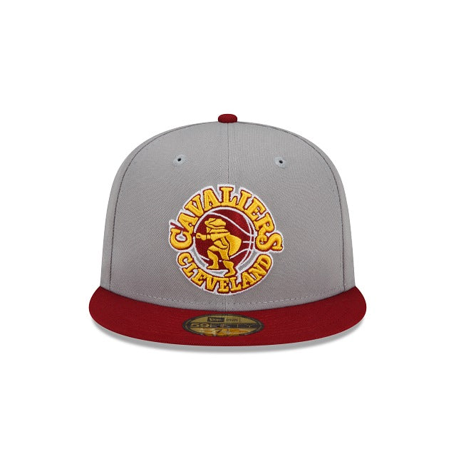New Era Cleveland Cavaliers City Edition Gray 2022 59FIFTY Fitted Hat