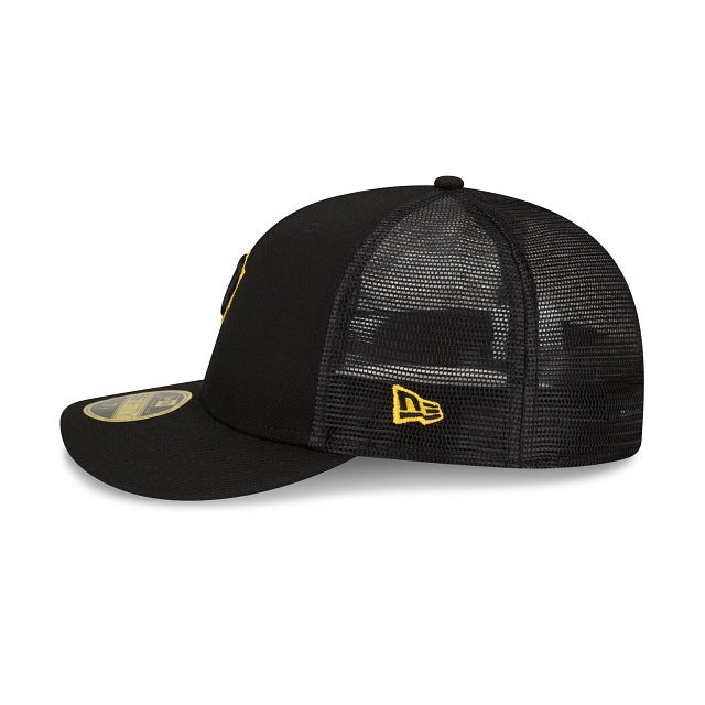Casquette New Era 59FIFTY Pittsburgh Pirates – Noire, Taille 7 1/8, Ajustée