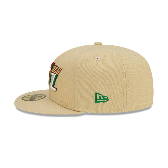 New Era Utah Jazz Cookie 59fifty Fitted Hat