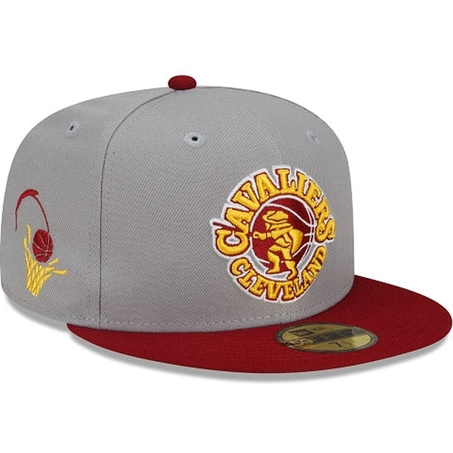 New Era Cleveland Cavaliers City Edition Gray 2022 59FIFTY Fitted Hat