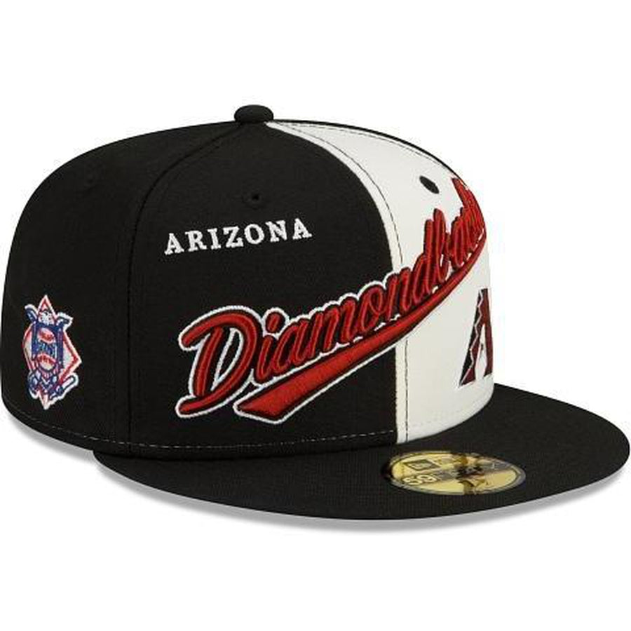 New Era Arizona Diamondbacks Split Front 59fifty Fitted Hat