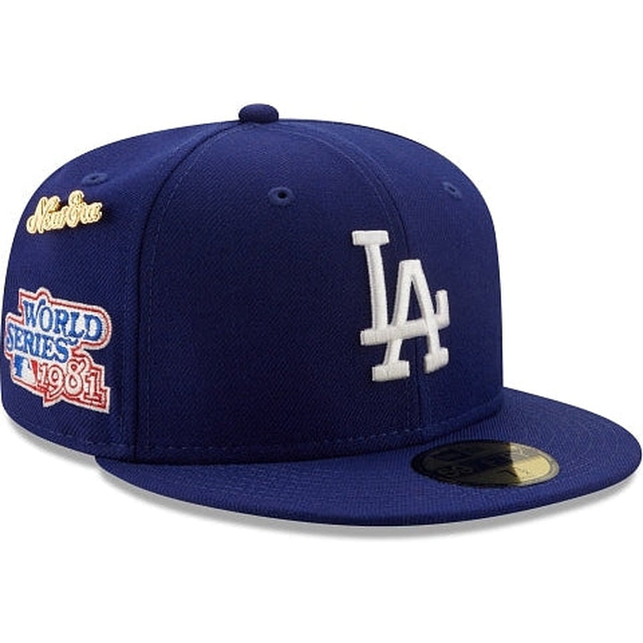 New Era Los Angeles Dodgers 1981 Logo History 59FIFTY Fitted Hat
