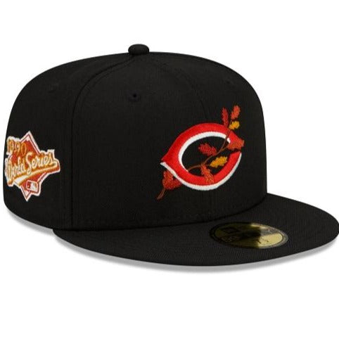 New Era Cincinnati Reds Leafy Front 59Fifty Fitted Hat