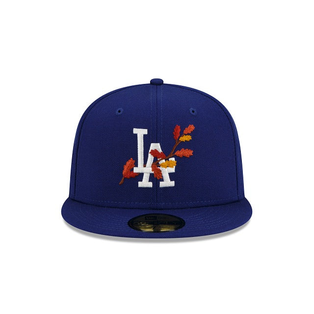 New Era Los Angeles Dodgers Leafy Front 59Fifty Fitted Hat