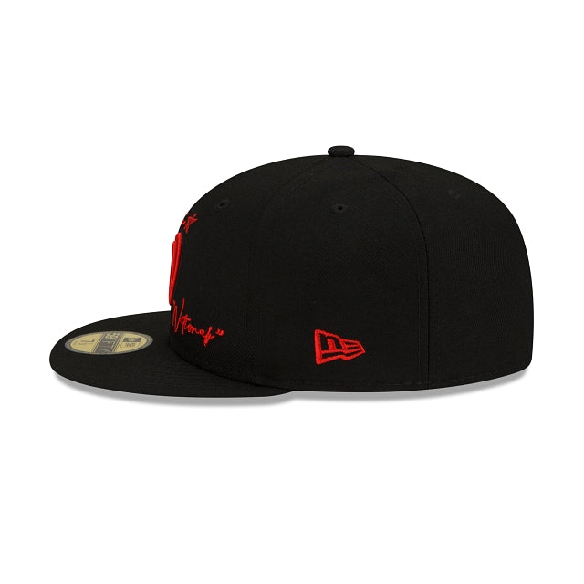 New Era Washington Nationals Cursive 59fifty Fitted Hat