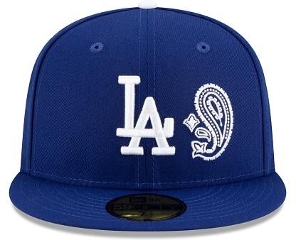 New Era Los Angeles Dodgers Patchwork Undervisor 59fifty Fitted Hat