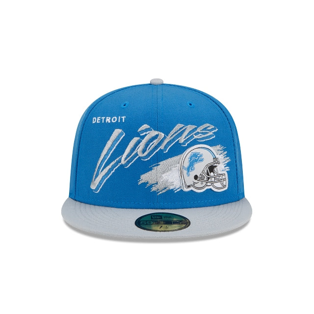 New Era Detroit Lions Helmet 59fifty Fitted Hat