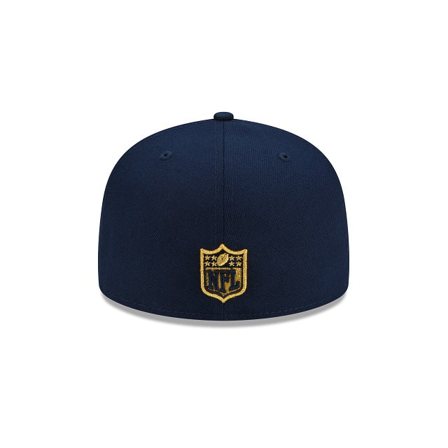 New Era Seattle Seahawks Gold Classic 59fifty Fitted Hat