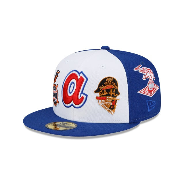 New Era Wish X Atlanta Braves Light Royal 59FIFTY Fitted Hat