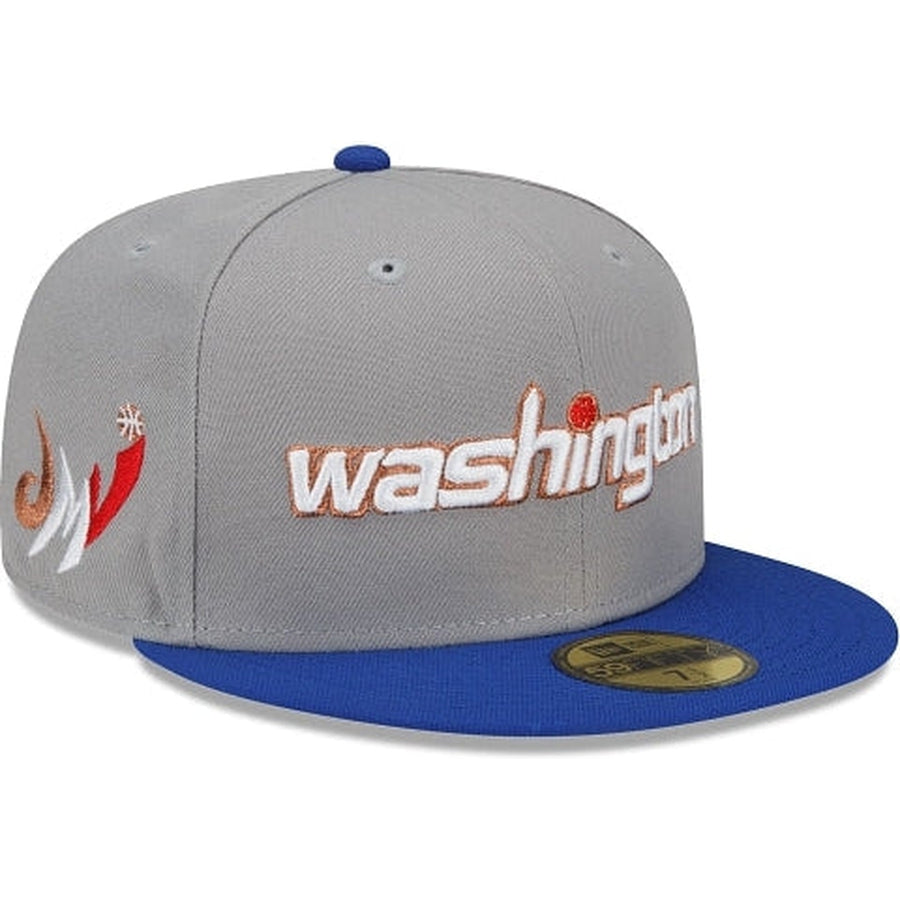 New Era Washington Wizards City Edition Gray 2022 59FIFTY Fitted Hat