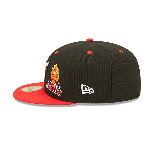 New Era Chicago Bulls Fire 2022 59FIFTY Fitted Hat