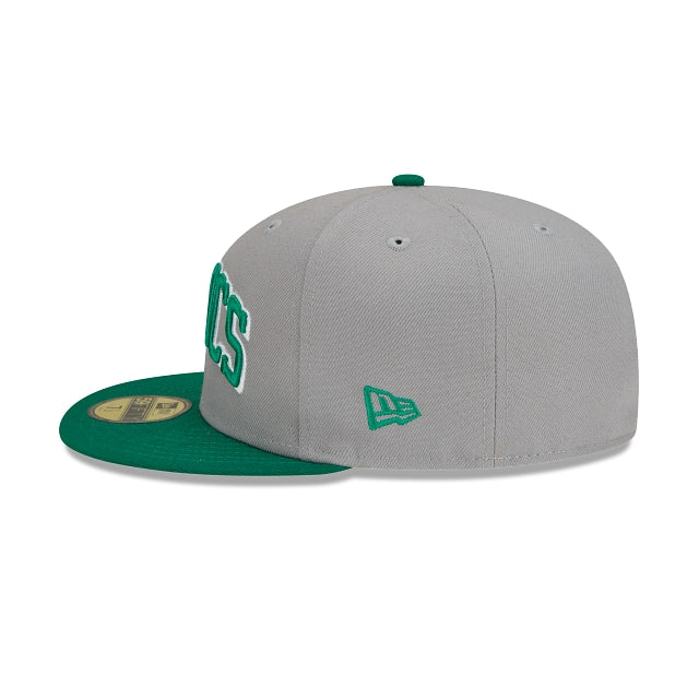 New Era Boston Celtics City Edition Gray 2022 59FIFTY Fitted Hat