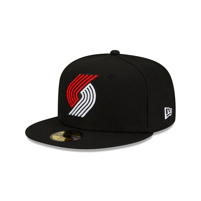 New Era Portland Trail Blazers Fan Out 59fifty Fitted Hat