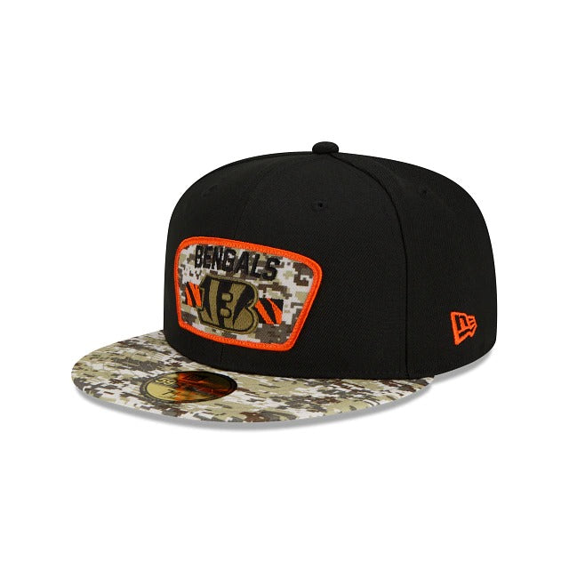 New Era Cincinnati Bengals Salute To Service 2021 59FIFTY Fitted Hat