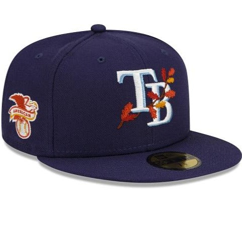 New Era Tampa Bay Rays Leafy Front 59Fifty Fitted Hat