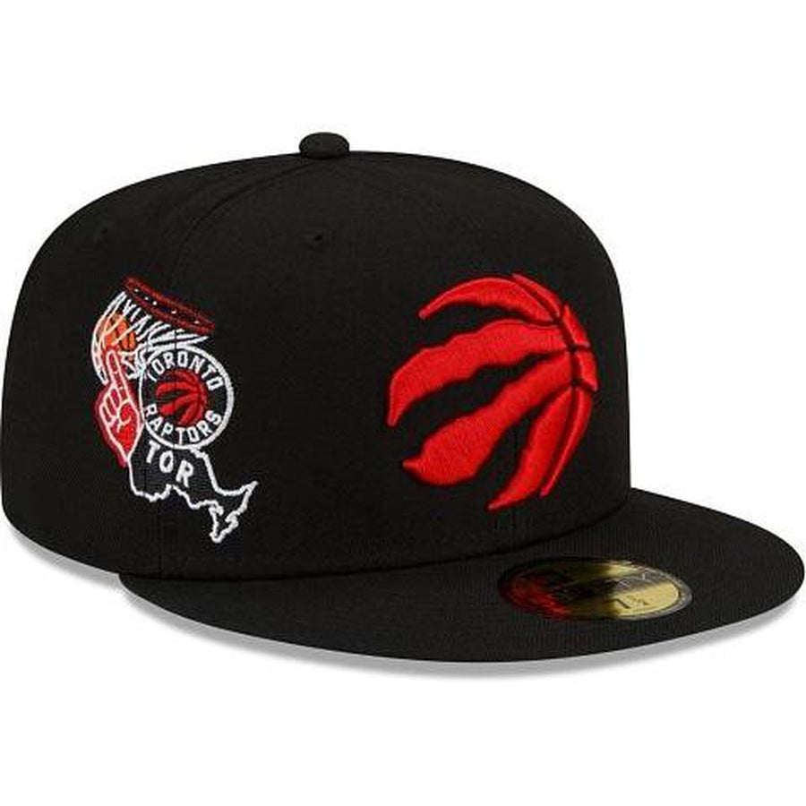 New Era Toronto Raptors Fan Out 59fifty Fitted Hat