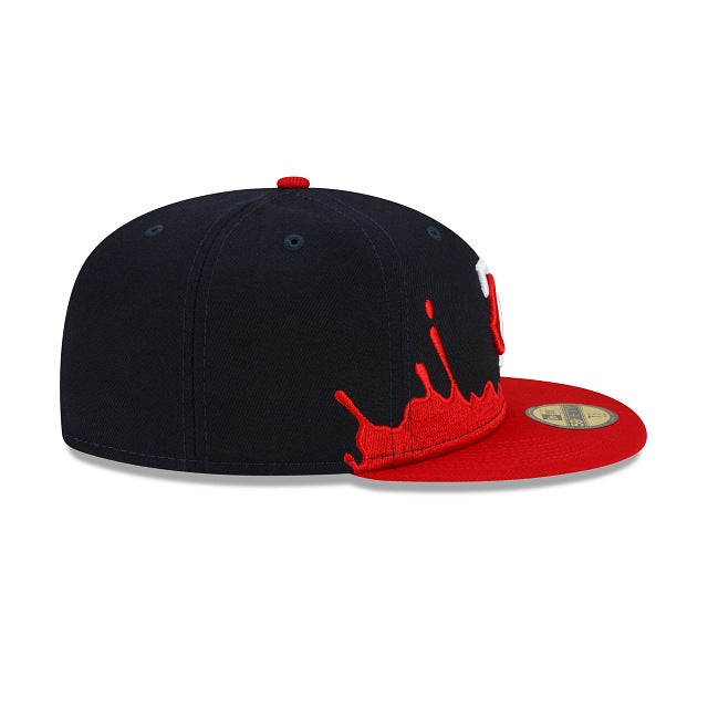 New Era Minnesota Twins Drip Front 59fifty Fitted Hat