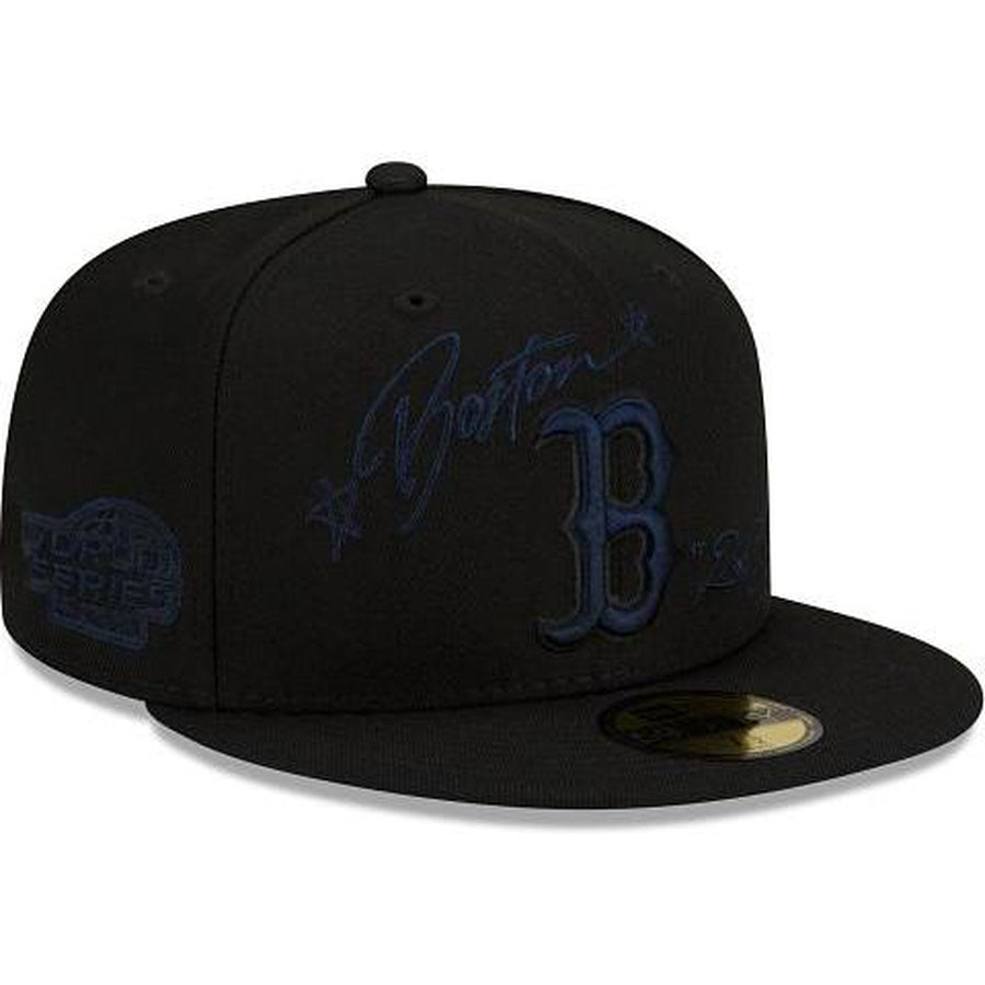 New Era Boston Red Sox Cursive 59fifty Fitted Hat