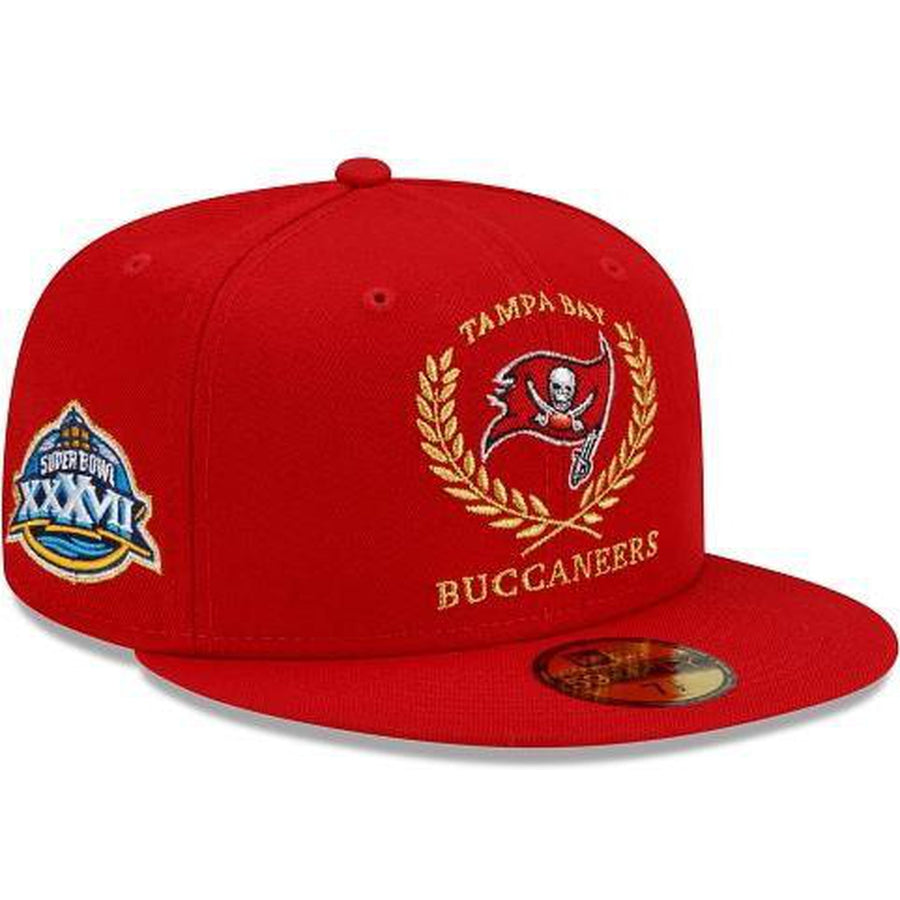 New Era Tampa Bay Buccaneers Gold Classic 59fifty Fitted Hat