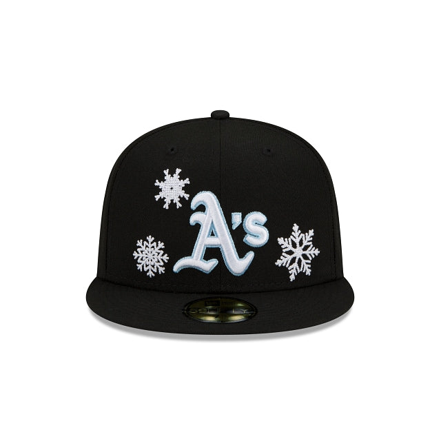 New Era Oakland Athletics 2021 Snow 59FIFTY Fitted Hat