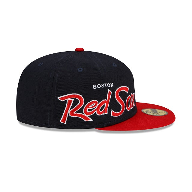 New Era Boston Red Sox Double Logo 2022 59FIFTY Fitted Hat