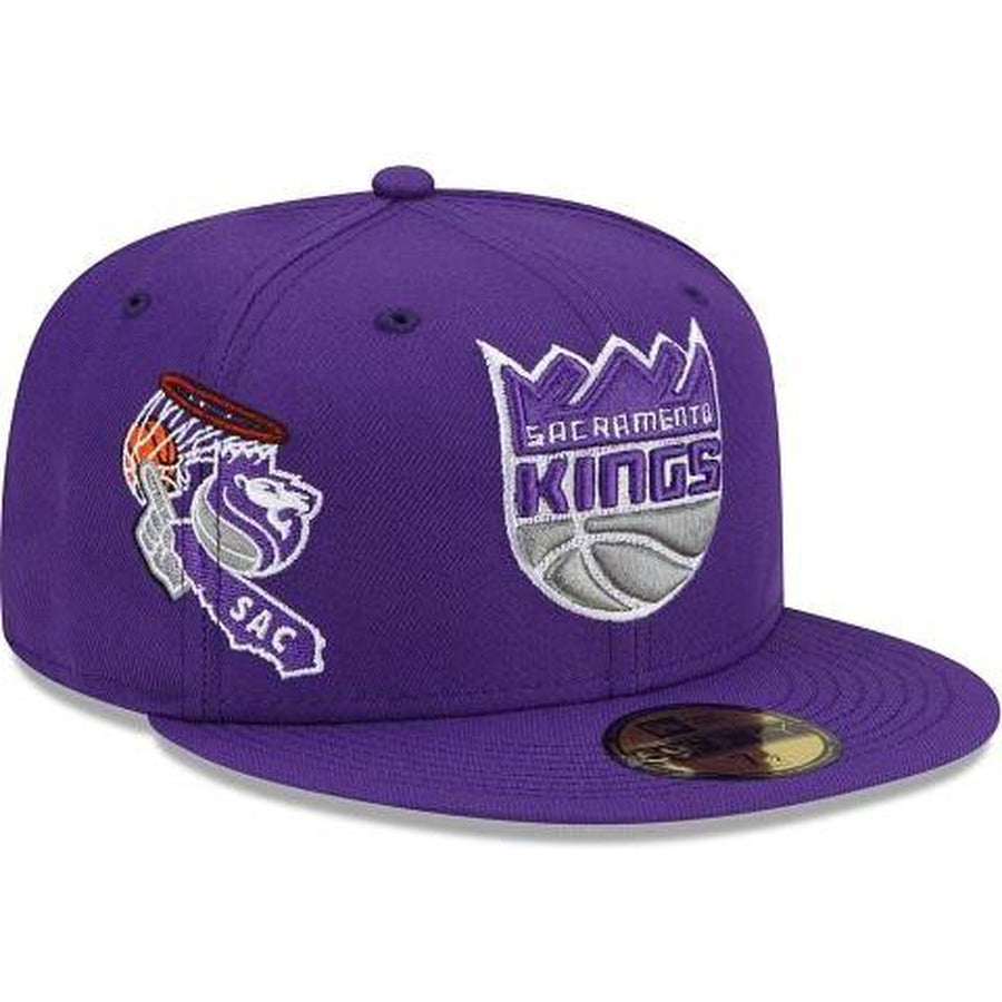 New Era Sacramento Kings Fan Out 59fifty Fitted Hat