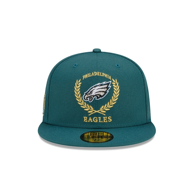 New Era Philadelphia Eagles Gold Classic 59fifty Fitted Hat