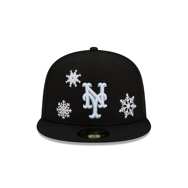 New Era New York Mets 2021 Snow 59FIFTY Fitted Hat