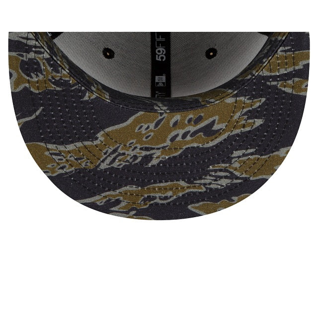 New Era Pittsburgh Pirates Tiger Camo Undervisor 59FIFTY Fitted Hat
