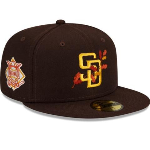New Era San Diego Padres Leafy Front 59Fifty Fitted Hat