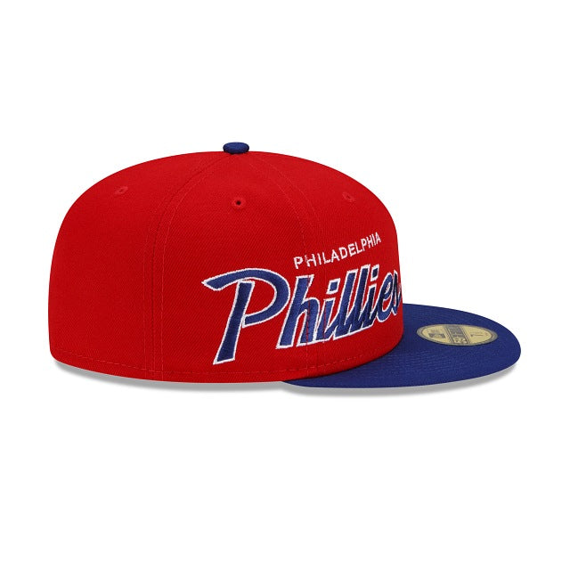 New Era Philadelphia Phillies Double Logo 2022 59FIFTY Fitted Hat