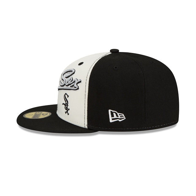 New Era Chicago White Sox Split Front 59fifty Fitted Hat